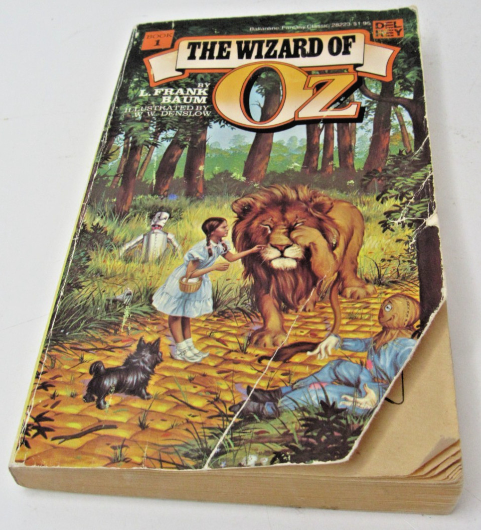 Wizard of Oz Book Del Rey Books – L. Frank Baum, Illus. W W Denslow #P14