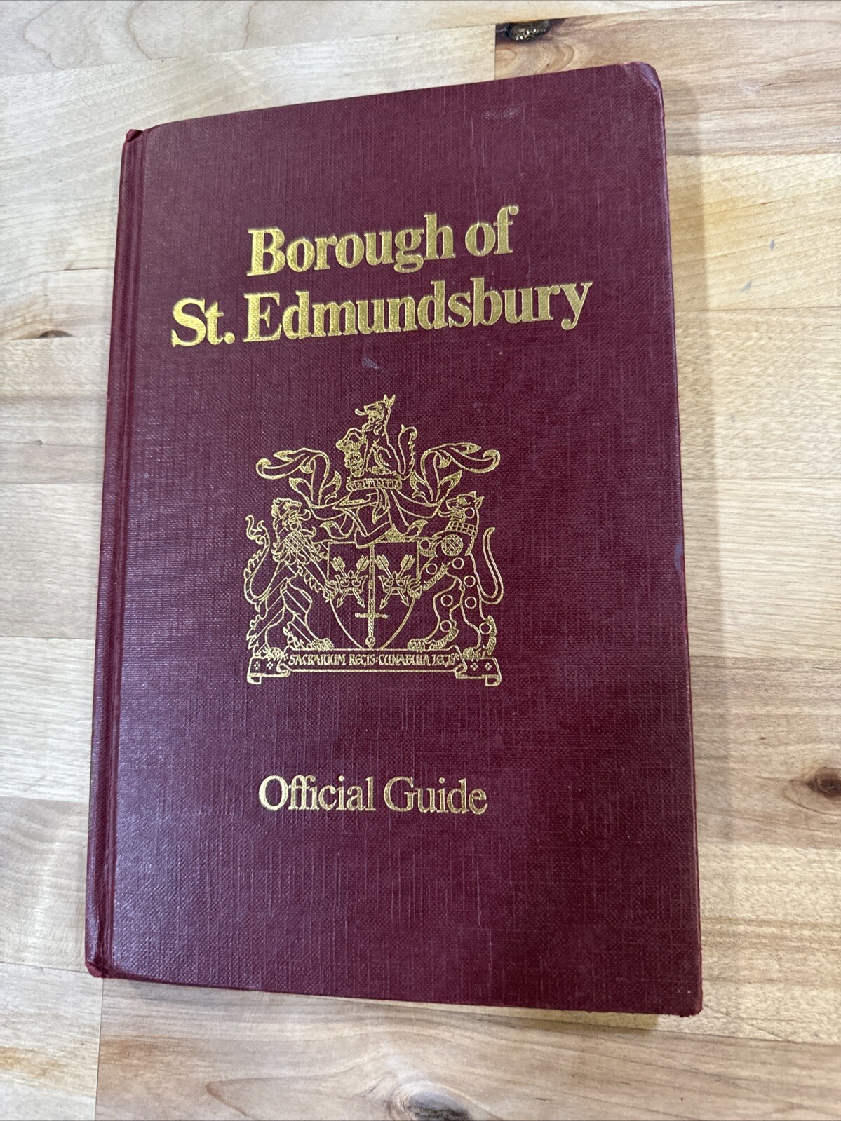 Borough of St Edmundsbury-Vintage Suffolk Official Guide-1976-1st Illustrated