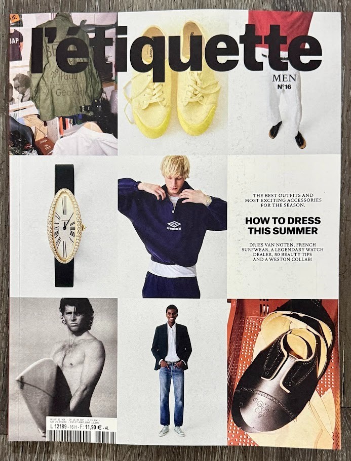 L’ETIQUETTE MEN MAGAZINE-ENGLISH EDITION-ISSUE 16, 2026 – BRAND NEW