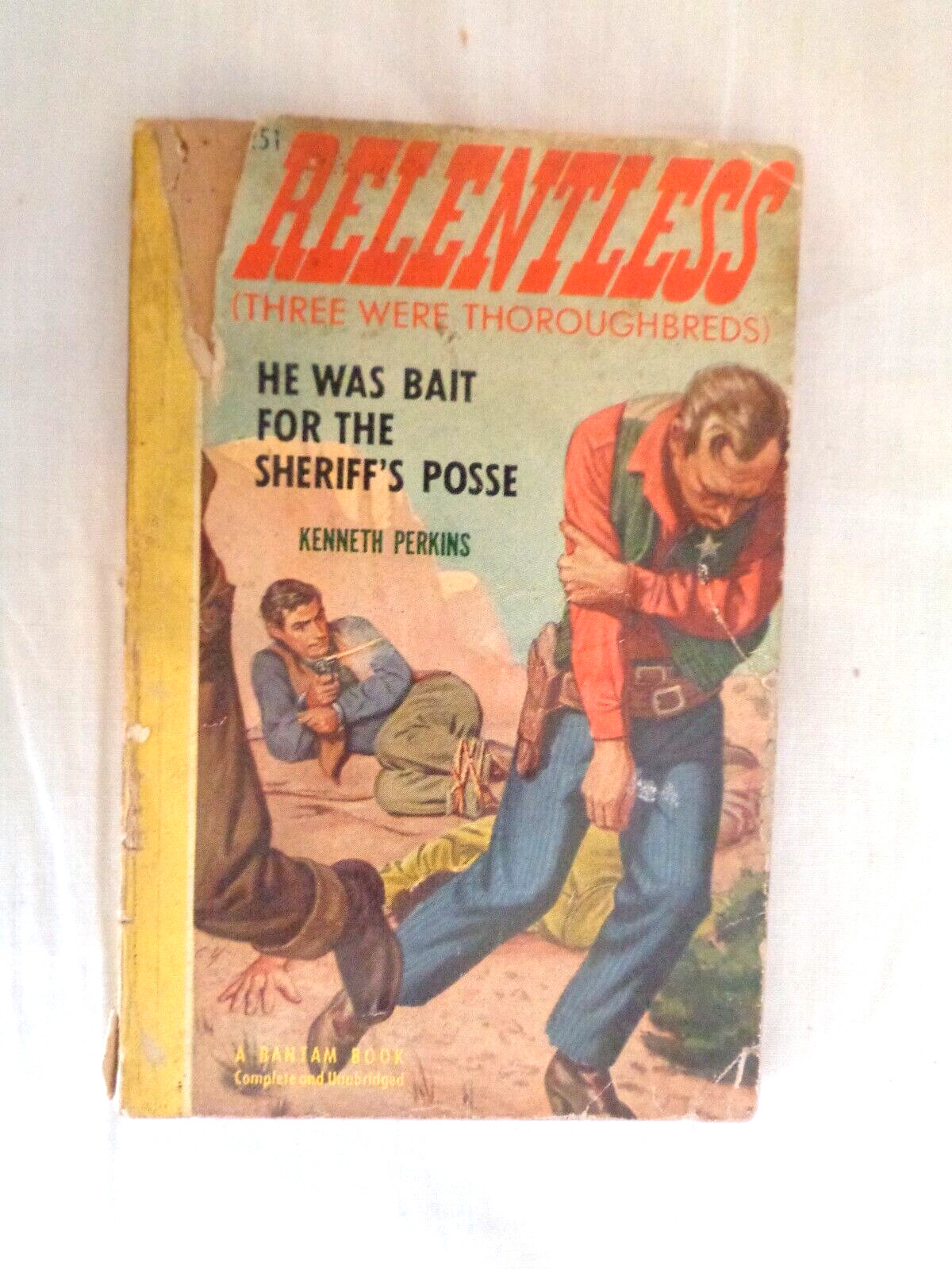 Relentless (Three were, Thoroughbreds) by Kenneth Perkins (#6328)