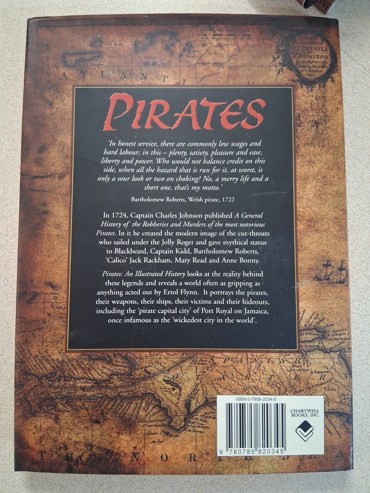 Vintage Pirates An Illustrated History Hardcover Book 2006 VGC