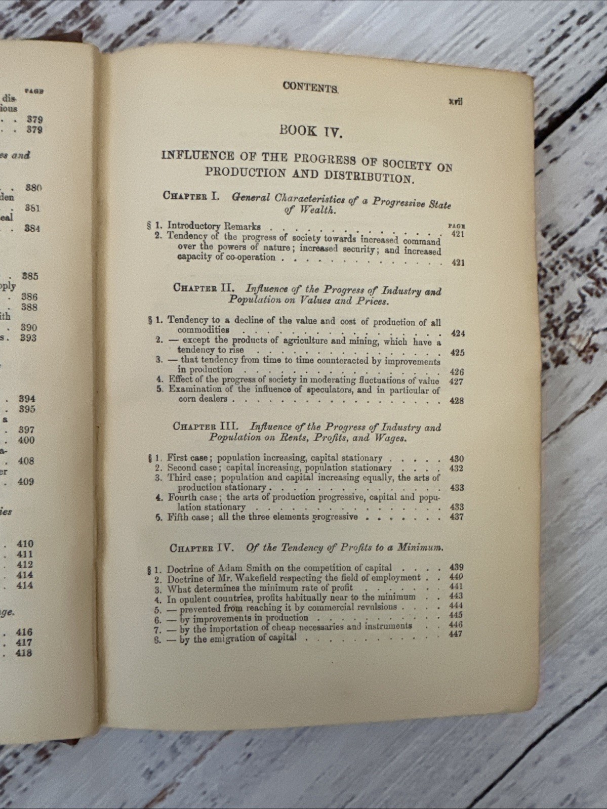 Principles of Political Economy John Stuart Mill 1909 Antique