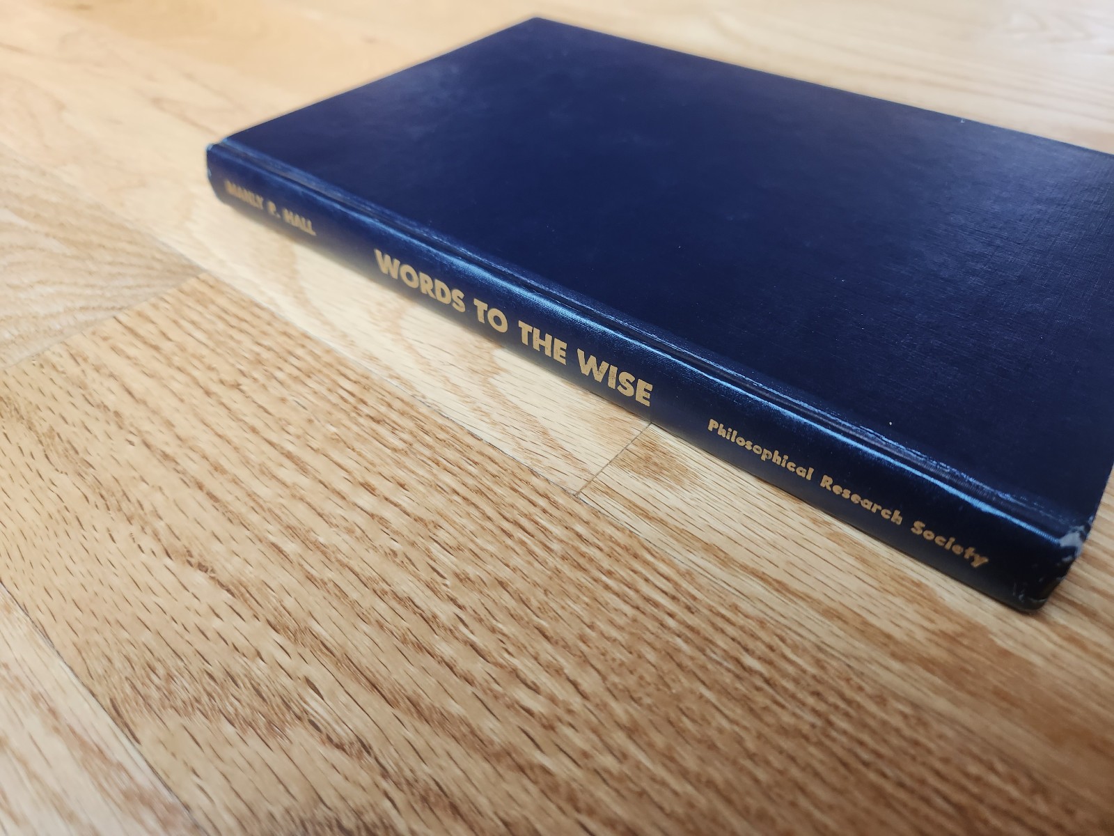 Words to the Wise Manly P Hall 1963 2nd Revised Edition Hardcover No DJ Occult