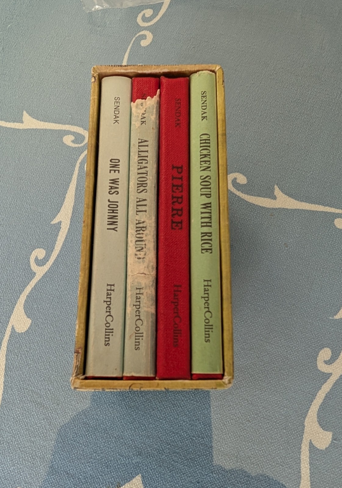 Maurice Sendak Nutshell Library 4 Mini Book Set Box HarperCollins Vintage