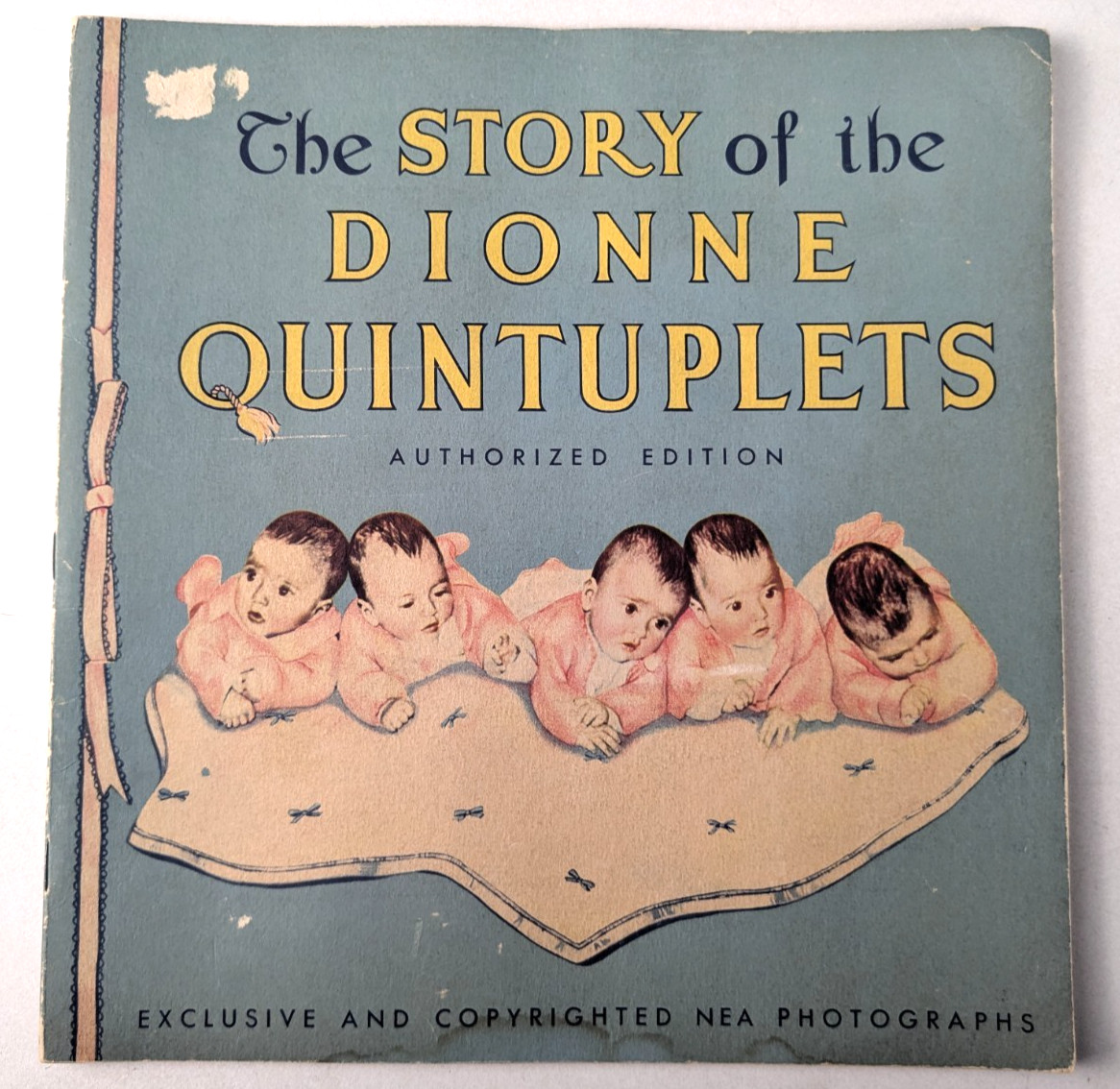 1935 – Official Story of Dionne Quintuplets Photo Booklet – B20
