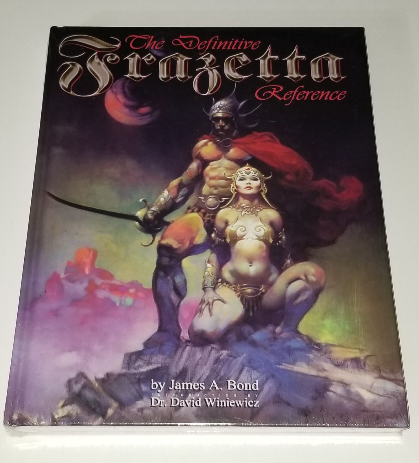 FRANK FRAZETTA HC 1ST ED SEALED ART 08 FANTASY PRINT POSTER COMIC BOOK CONAN NM