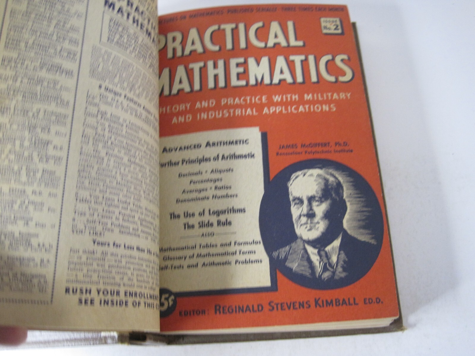 Practical Mathematics, Volume 1 and 2, Issues 1 to 14, National Educational 1943