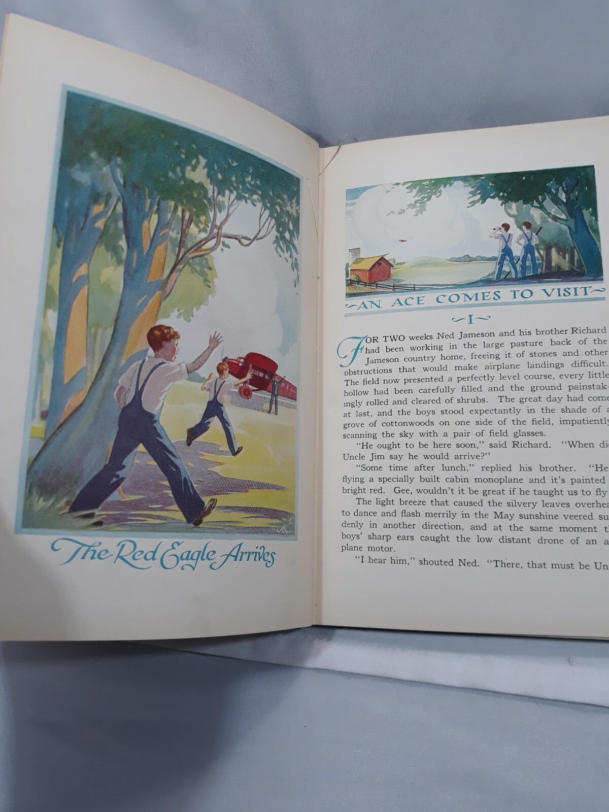 The Red Eagle A Tale for Young Aviators by Alexander Key 1930 1st Edition HC