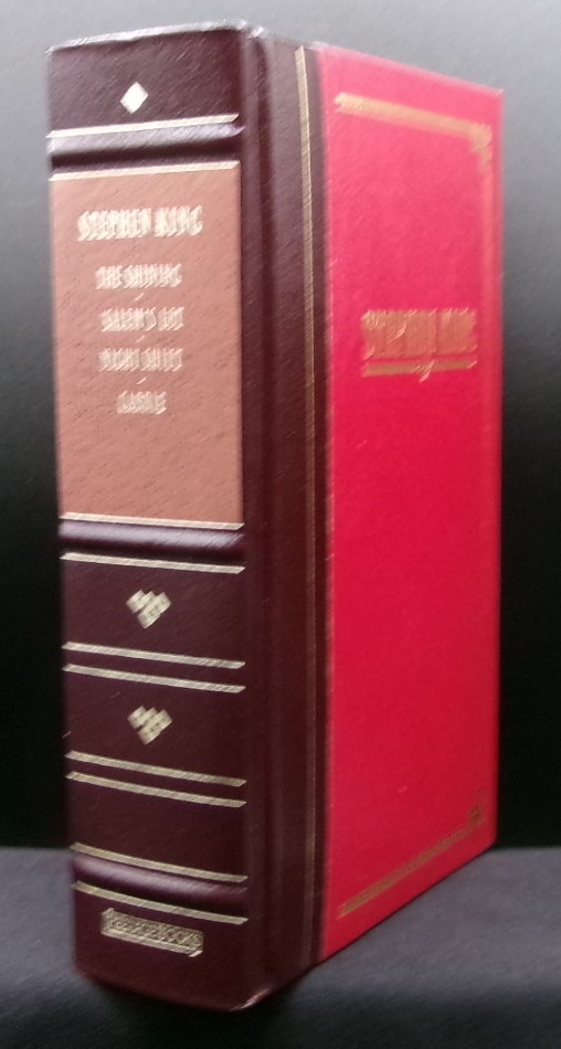 Stephen King THE SHINING, SALEM’S LOT, NIGHT SHIFT, CARRIE Leather Collection