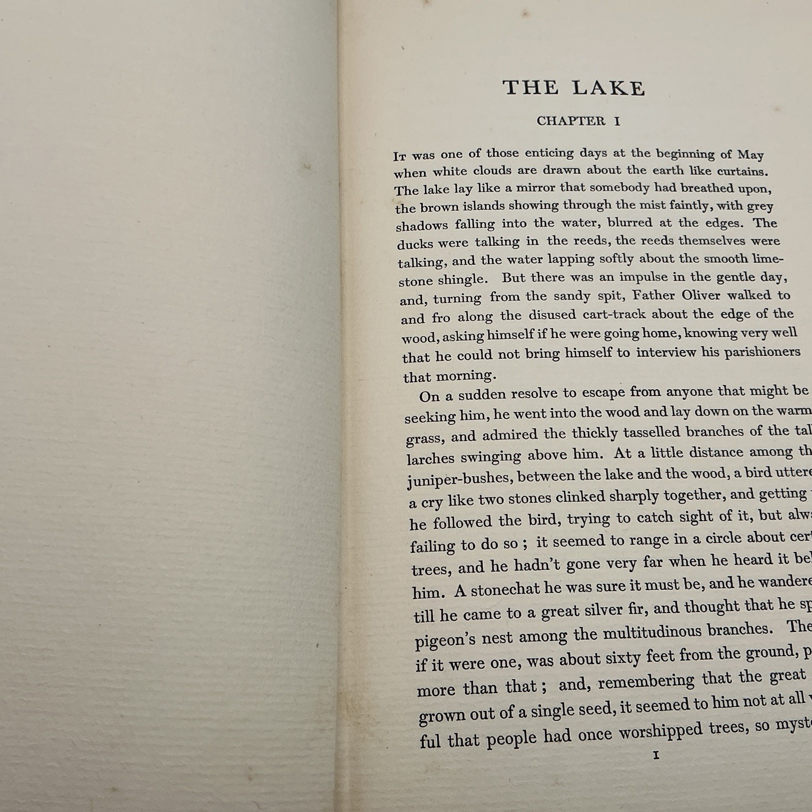 The Works Of George Moore. The Lake. Heinemann Ebury Edition 1936