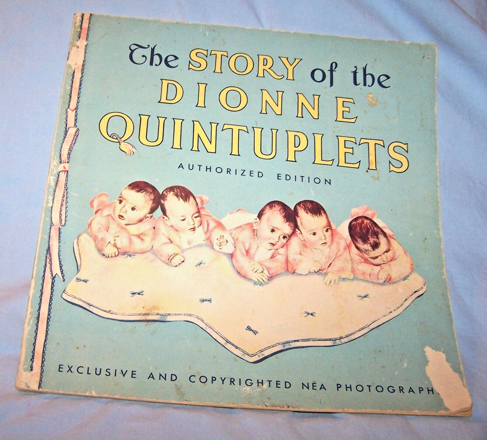 Story of Dionne Quintuplets PB-1935-Whitman Publishing Co.