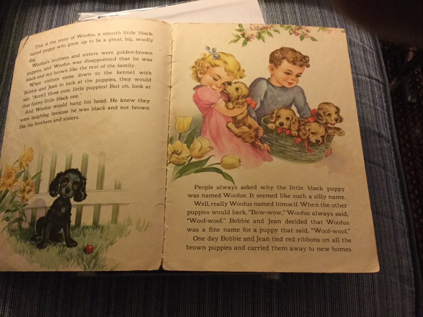 Woofus – The Woolly Dog 1944 Jane Curry Children’s Book