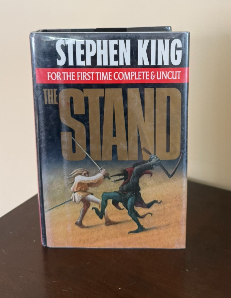 Stephen King THE STAND Complete & Uncut – True 1st Print – Hardcover Ex-Library
