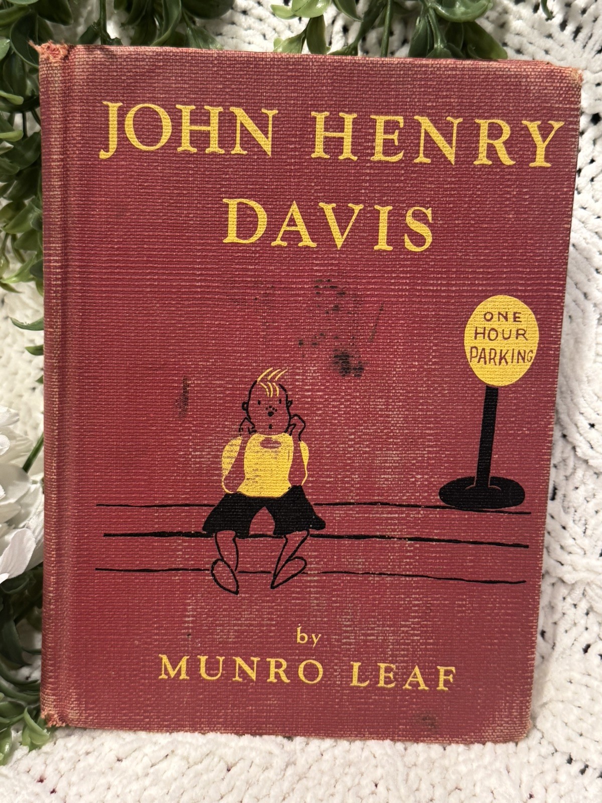 John Henry Davis by Munro Leaf – 1940 First Edition Vintage Children’s Book