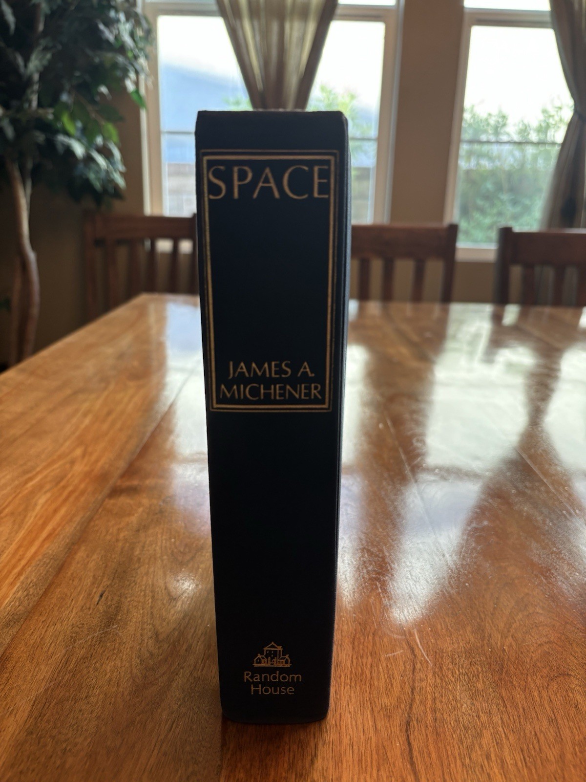 SPACE by James A. Michener – FIRST EDITION 1982 Random House HC/DJ