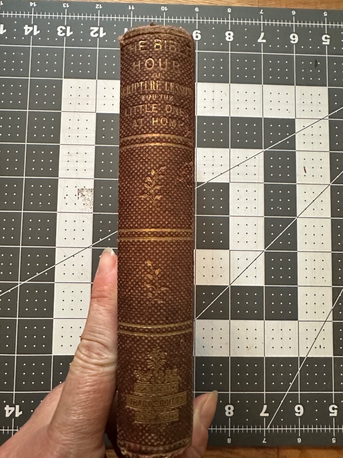 Vintage The Bible Hour Scripture lessons 1860 American Tract Society (Hardcover)