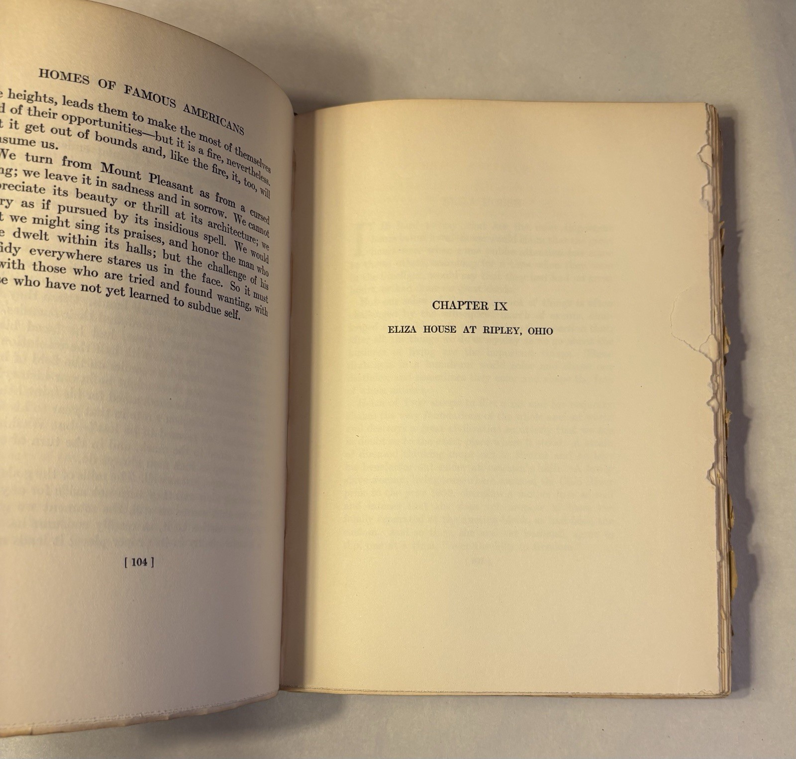Homes of Famous Americans By Sherlock, Chesla C. 1925 Vol 1 Inscribed/Signed
