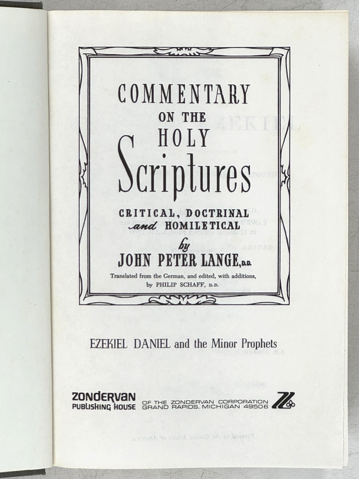 1978 JOHN PETER LANGE. Commentary on the Holy Scriptures 12 Vol Set VINTAGE HC