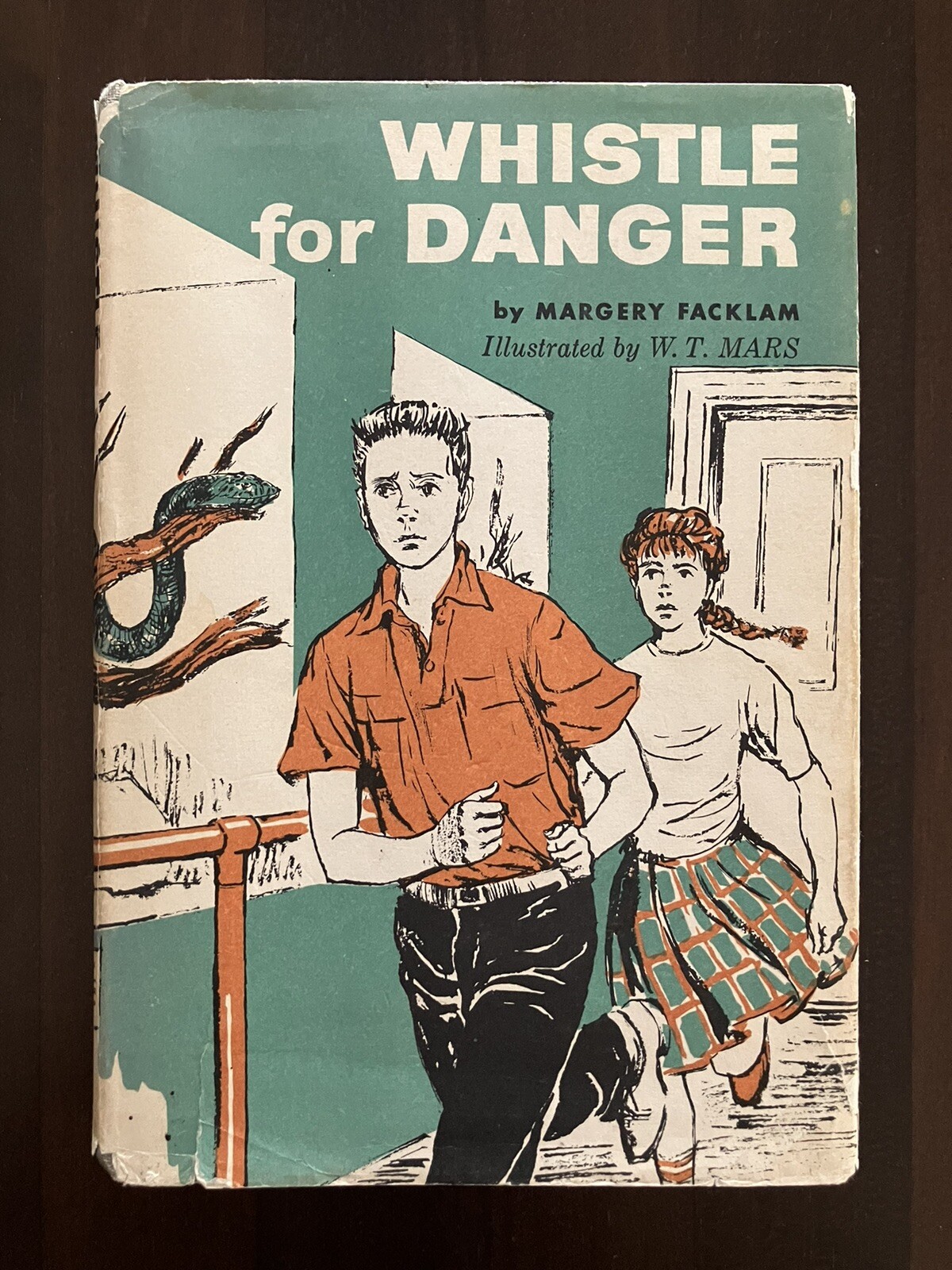 Margery Facklam/Whistle for Danger/HBDJ/1963/W. T. Mars