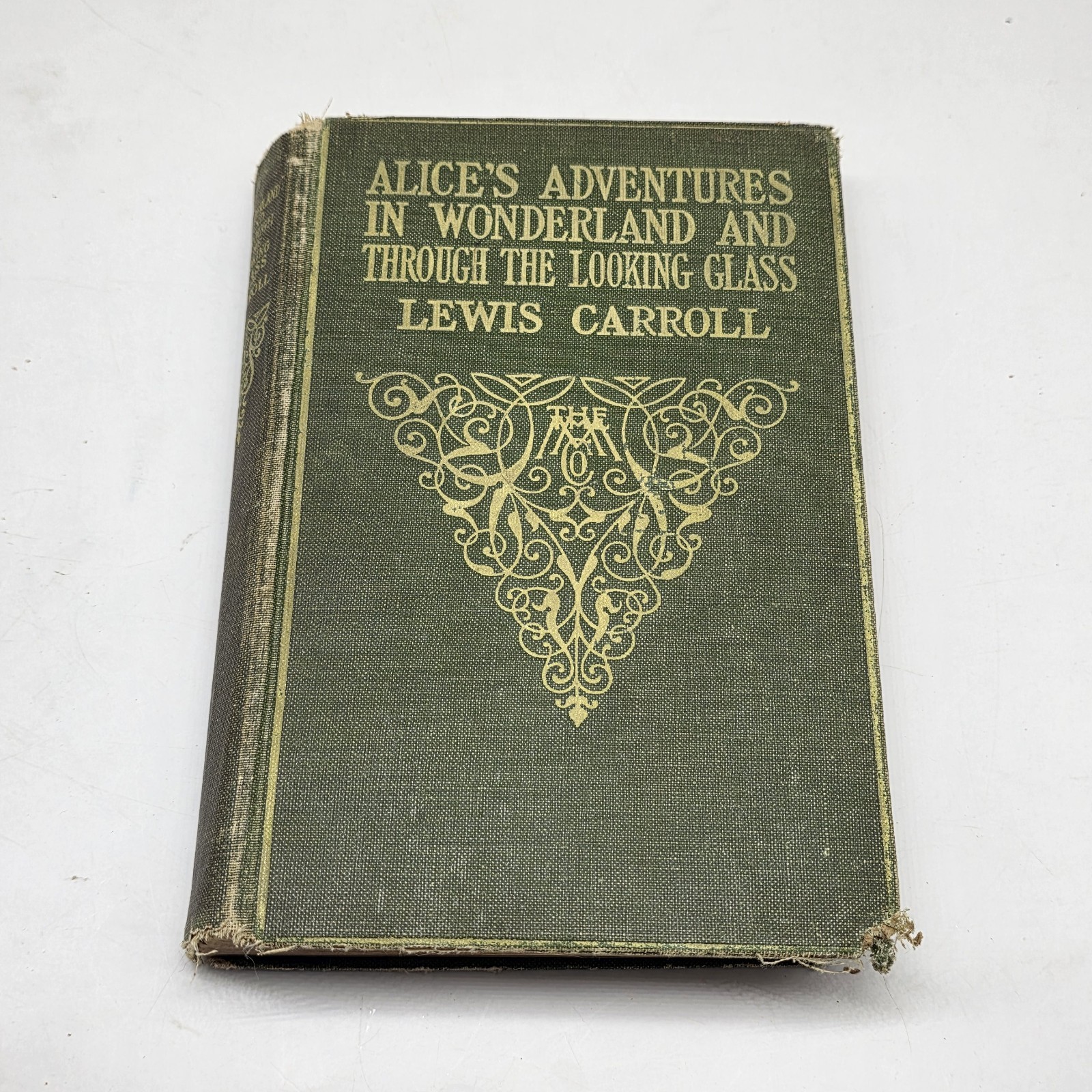 vtg 1913 Alice in Wonderland & Through the Looking Glass Lewis Carroll Macmillan