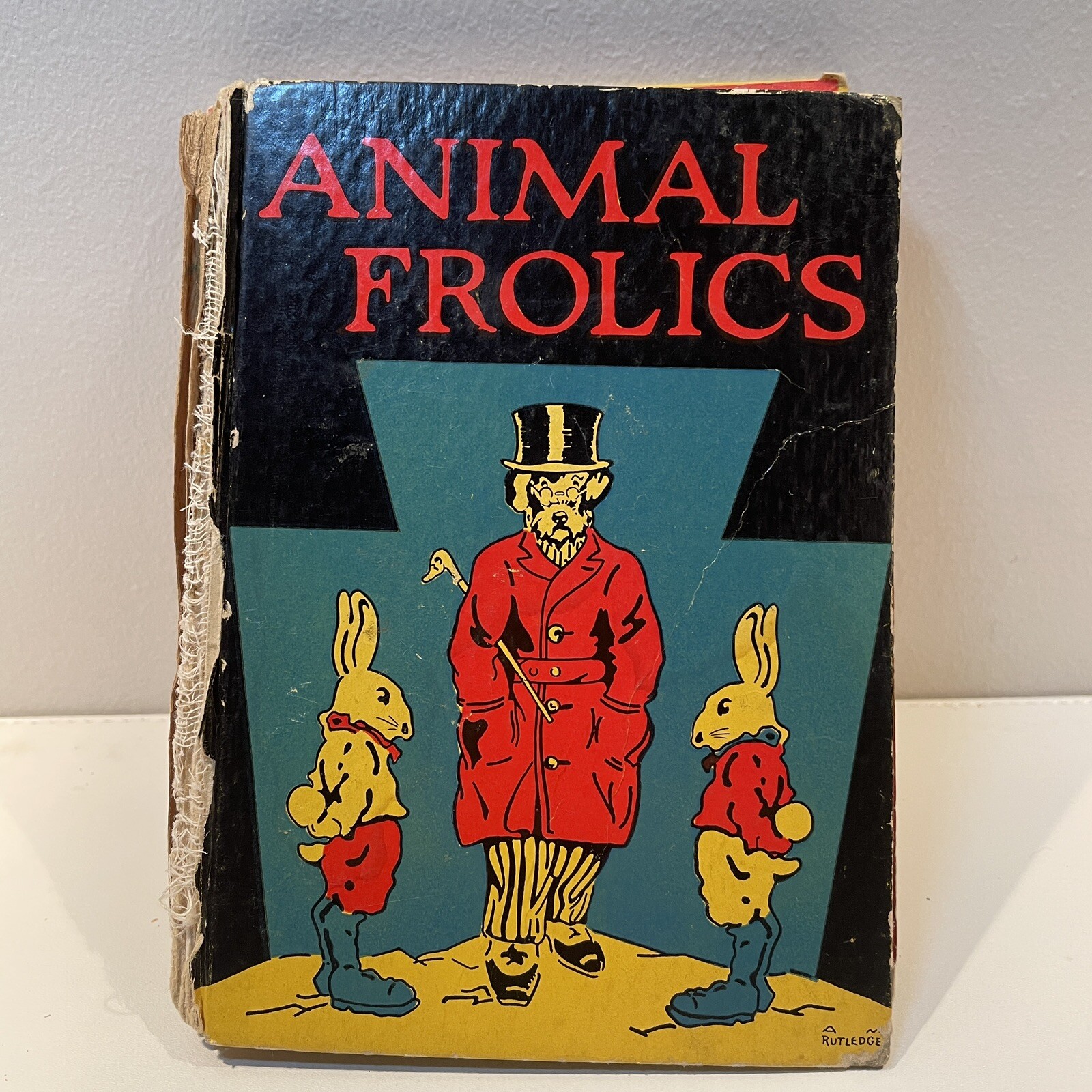 Animal Frolics by Julius King 1927 Vintage Hardcover Antique Children’s Book