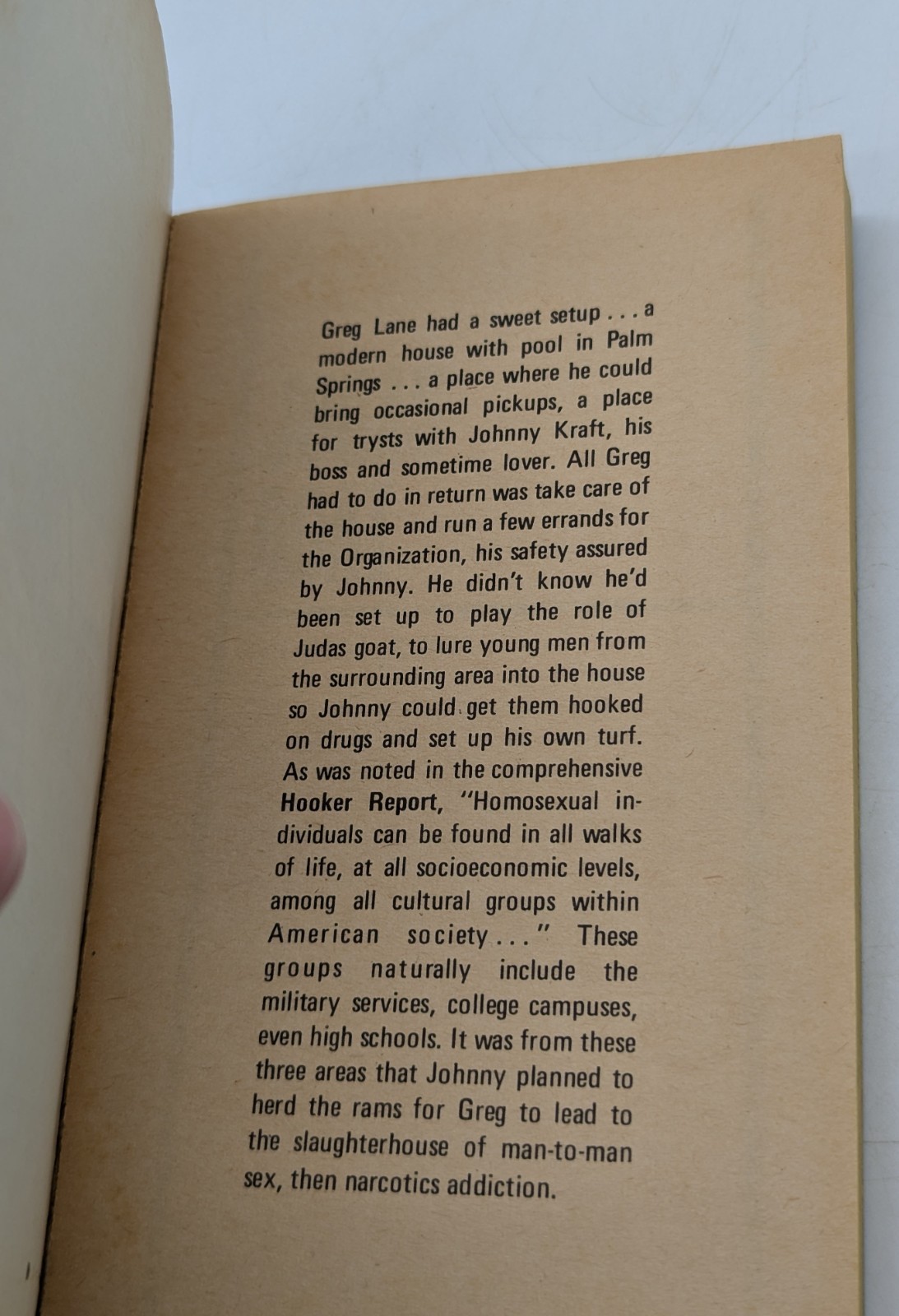 1971 Judas Goat Lance Lester PR321 Pleasure Reader Gay Pulp Paperback