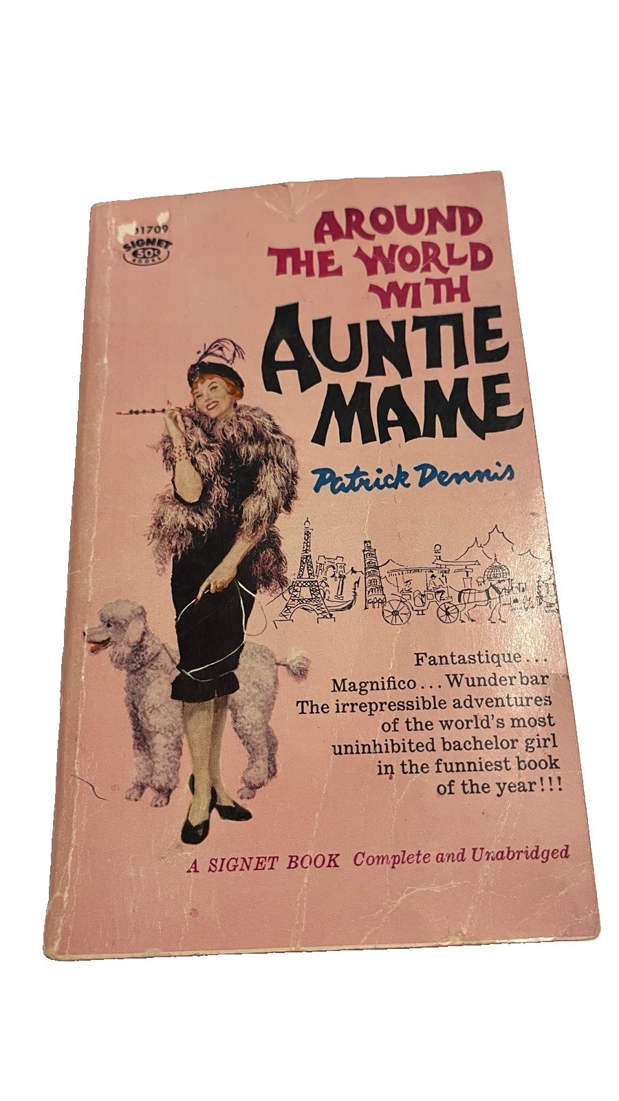 Around The World With Auntie Mame paperback First Printing 1959