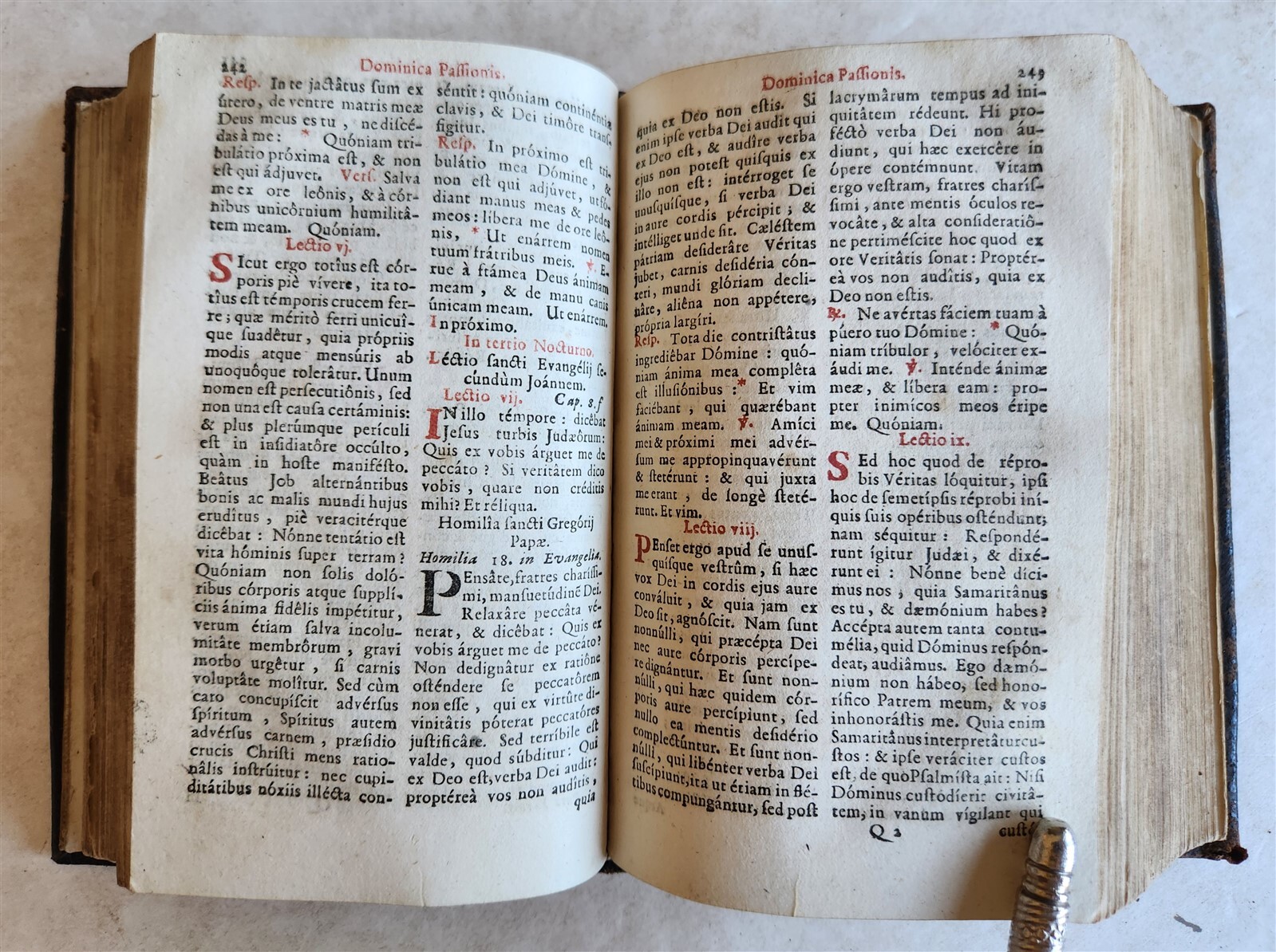1700s BREVARIUM ROMANUM antique