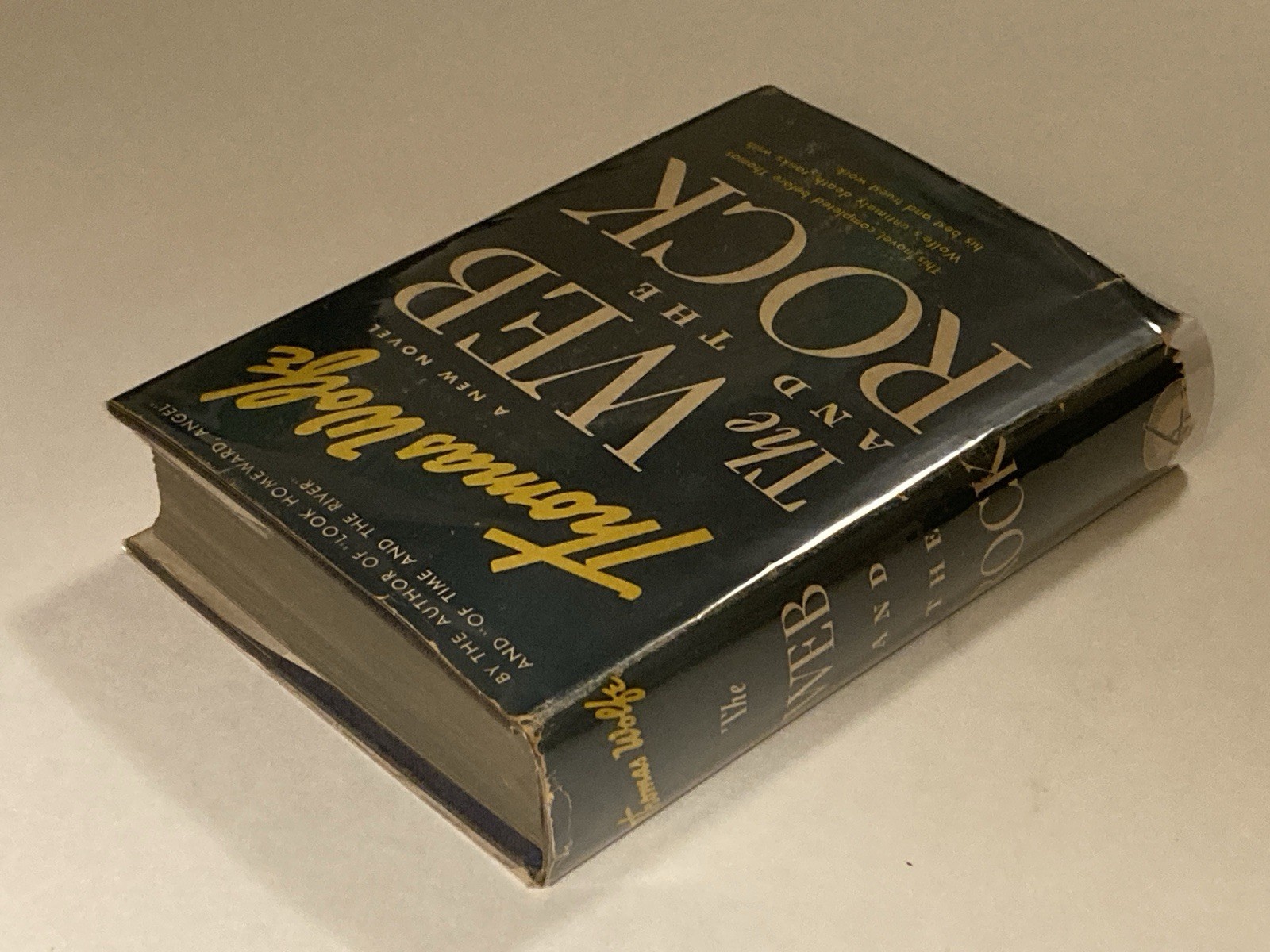 The Web and the Rock by Thomas Wolfe; 1940 Sun Dial Press Edition, VG+ / VG
