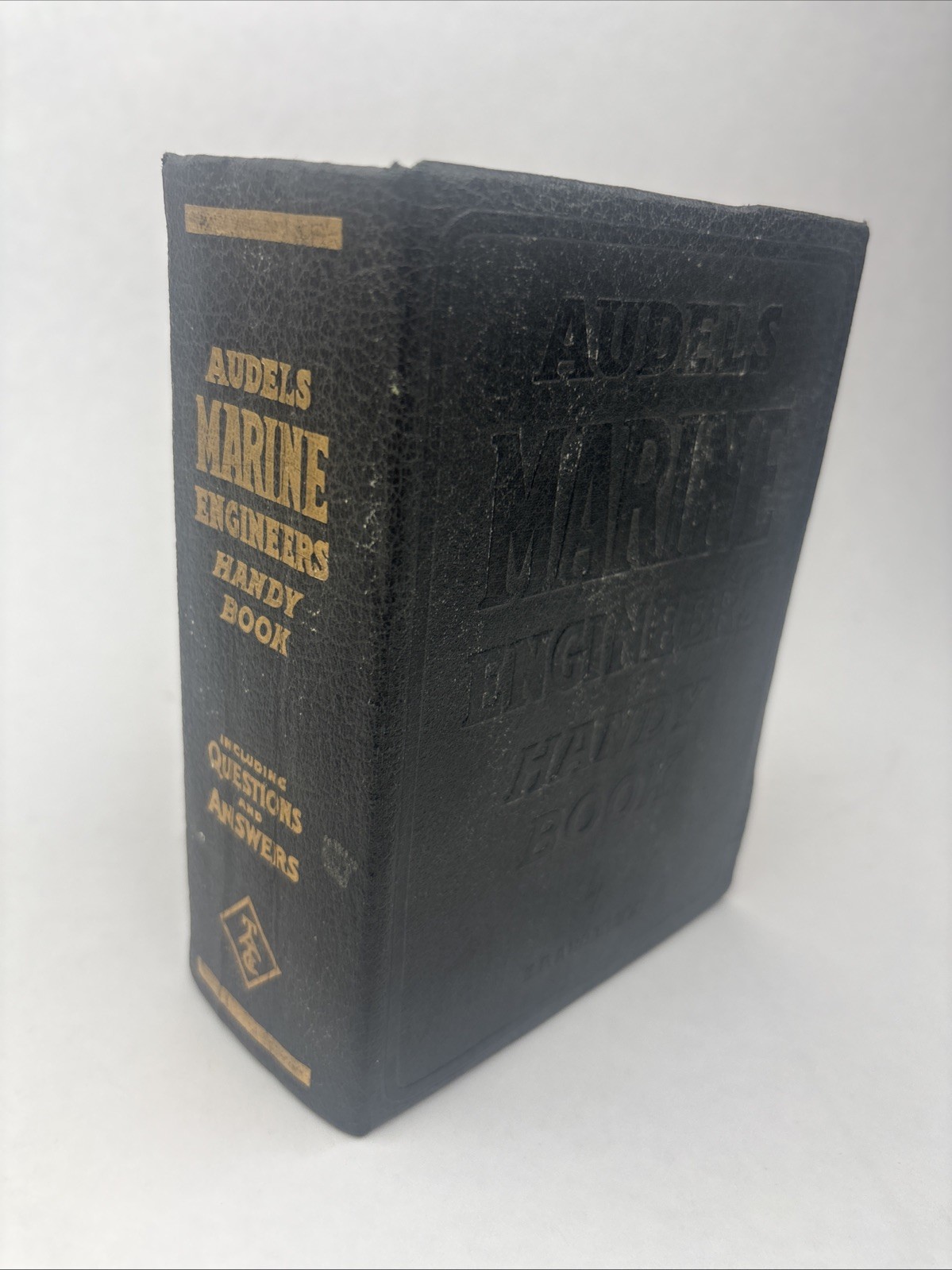 ANDERSON „AUDELS MARINE ENGINEERS HANDY BOOK“ 1943 SC VG 100’S OF ILLUSTRATIONS