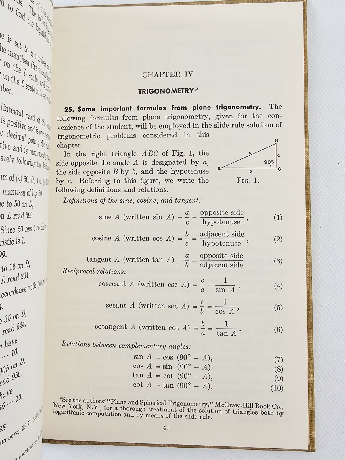 K&E Slide Rules Self Instruction Manual Keuffel & Esser JetLog Decitrig 1955 Vtg