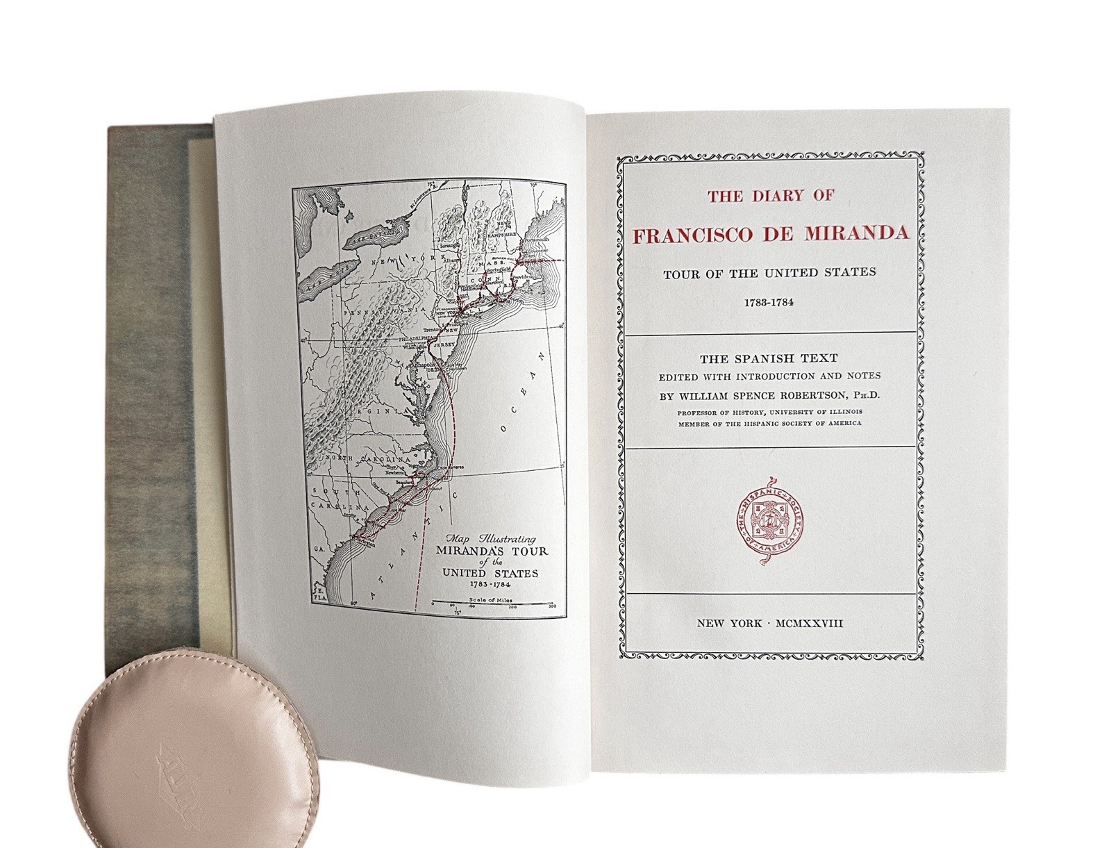 Diary of Francisco de Miranda Tour of the United States 1783-1784
