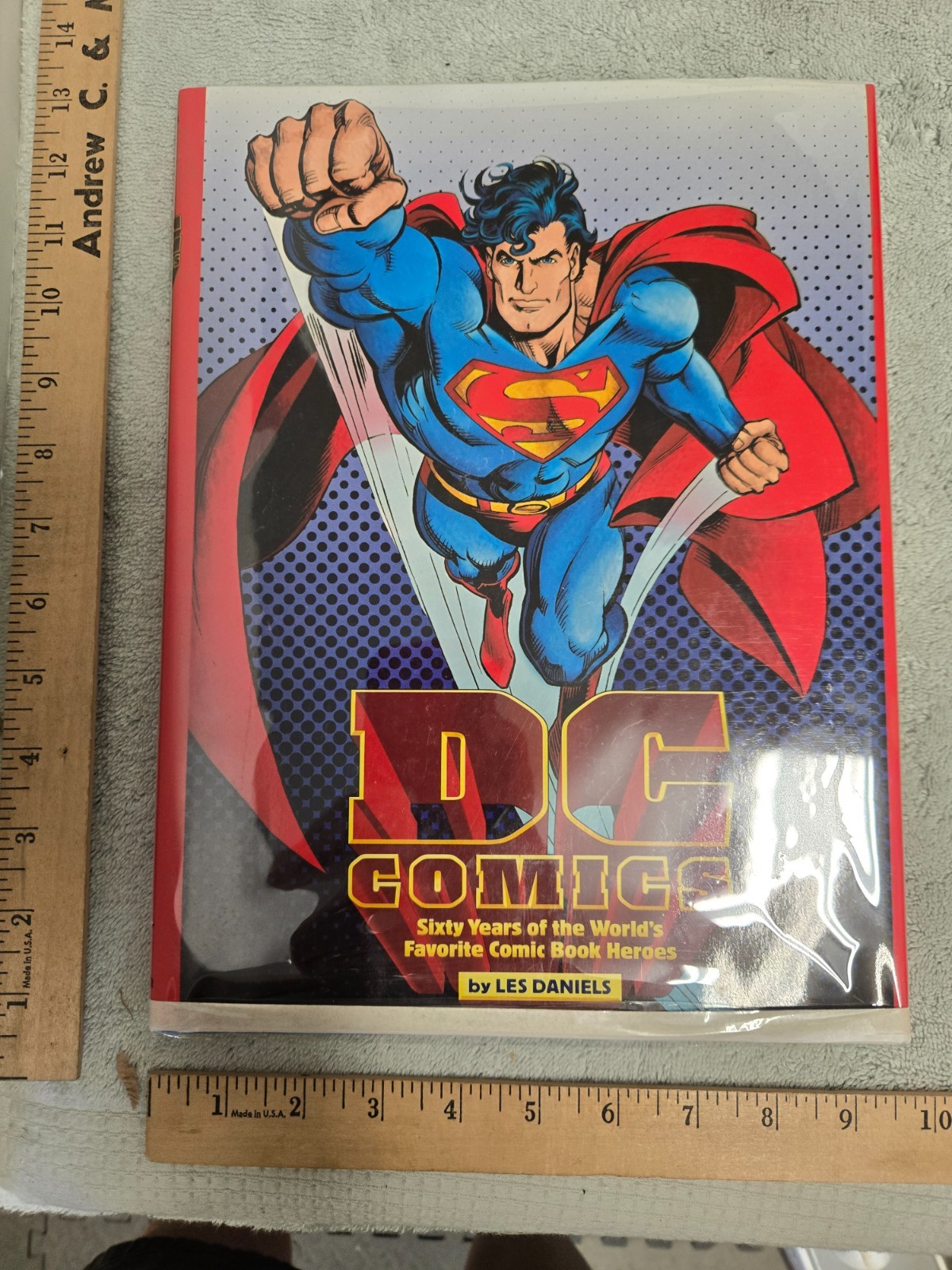 DC Comics, 60 years of world favorite comic book heroes, les daniels, 1995