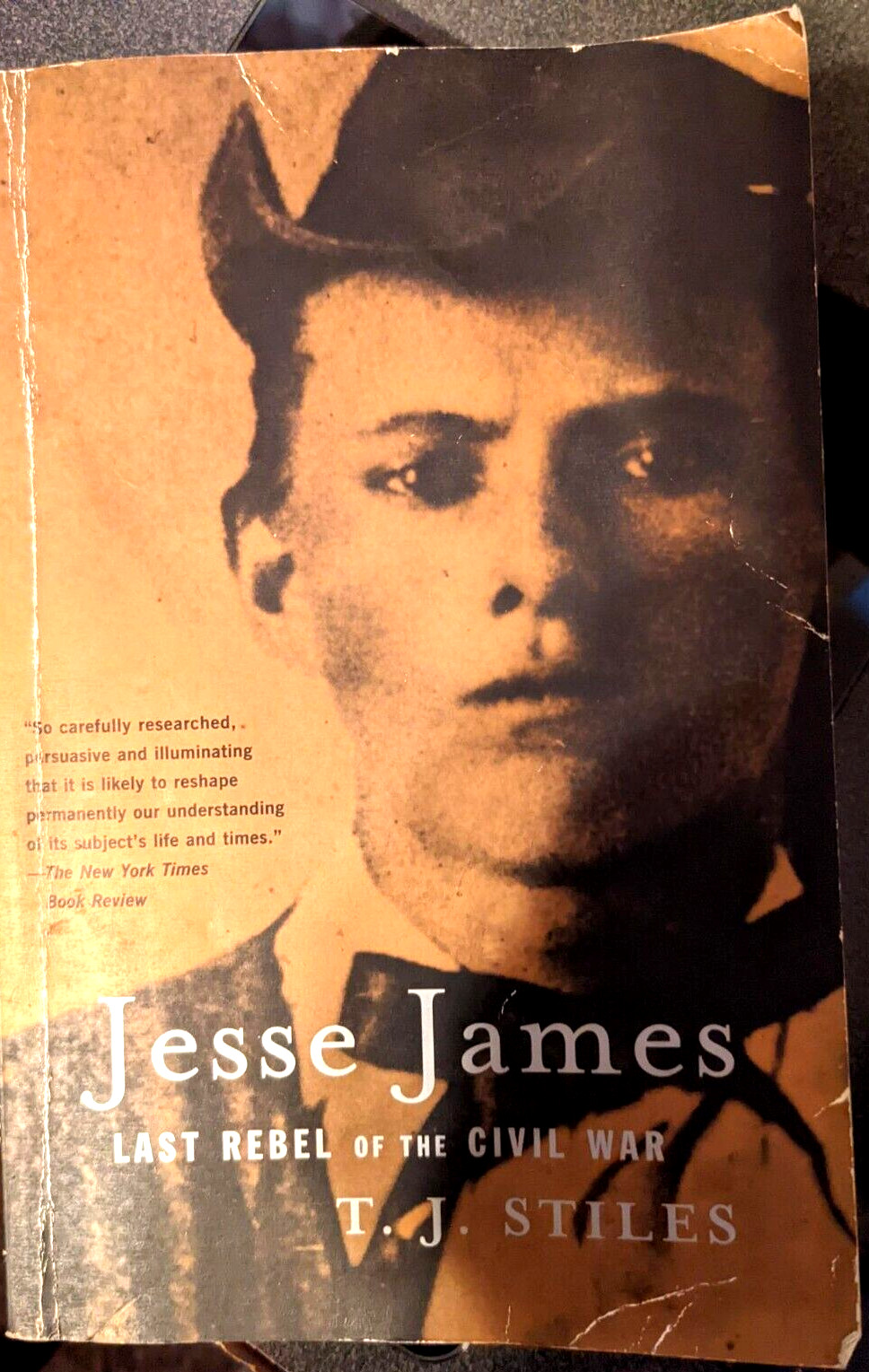 JESSE JAMES, Last Rebel of the Civil War, 1st Ed. 2003, Paperback, VG+ Biography