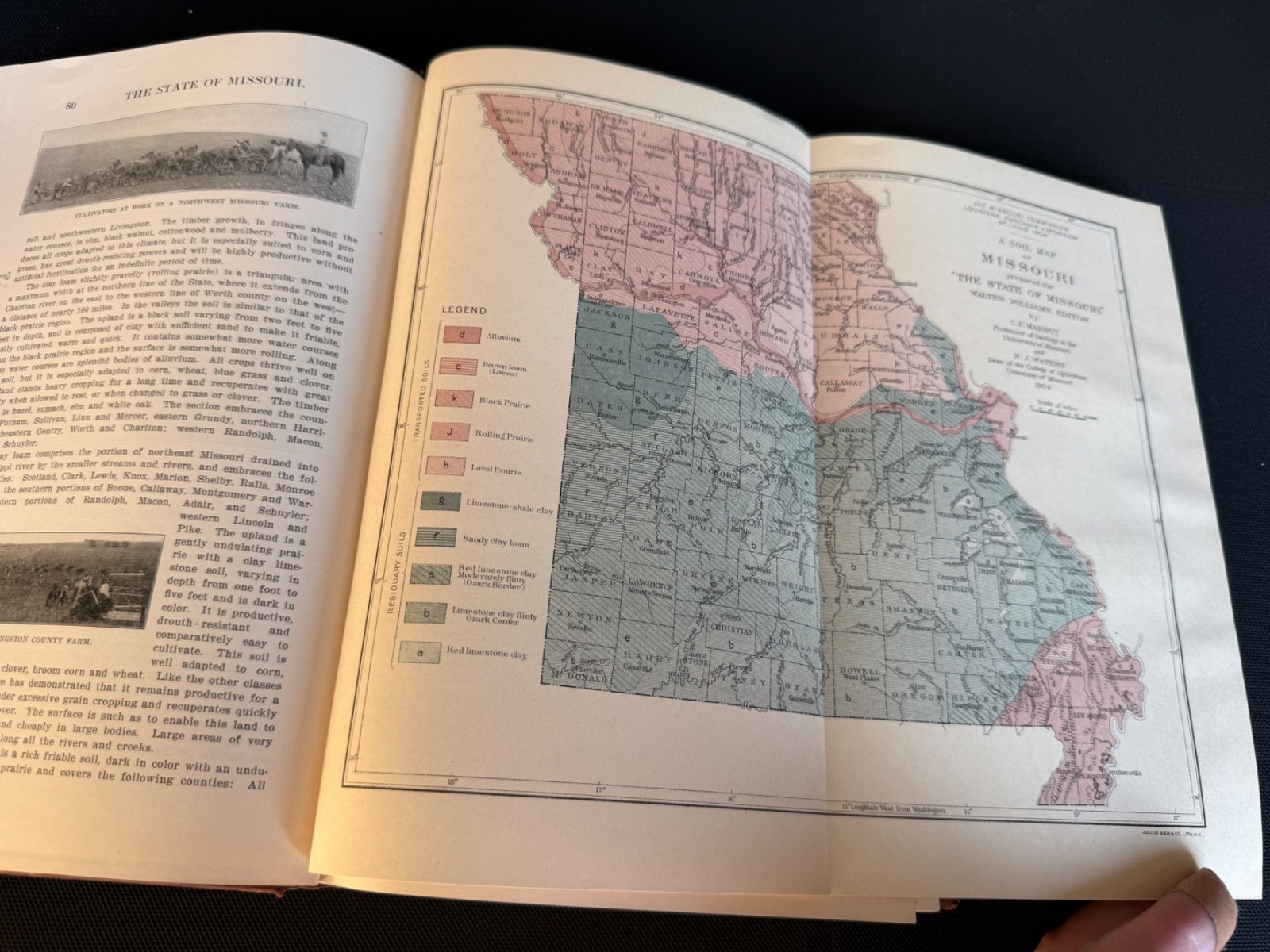 The State of Missouri:An Autobiography Walter Williams -World’s Fair w/Maps 1904