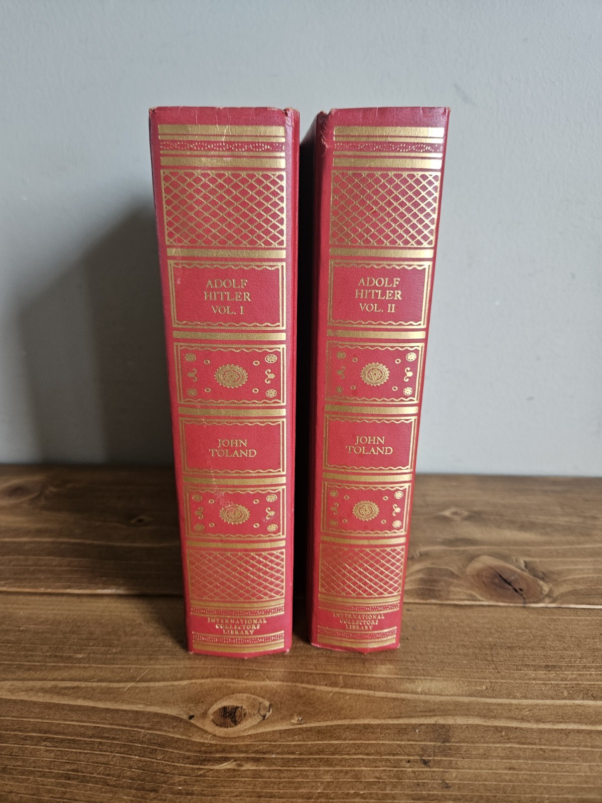 Volume 1 and volume 2 Internatioal Collectors Libary/John Toland/Adolf Hitler