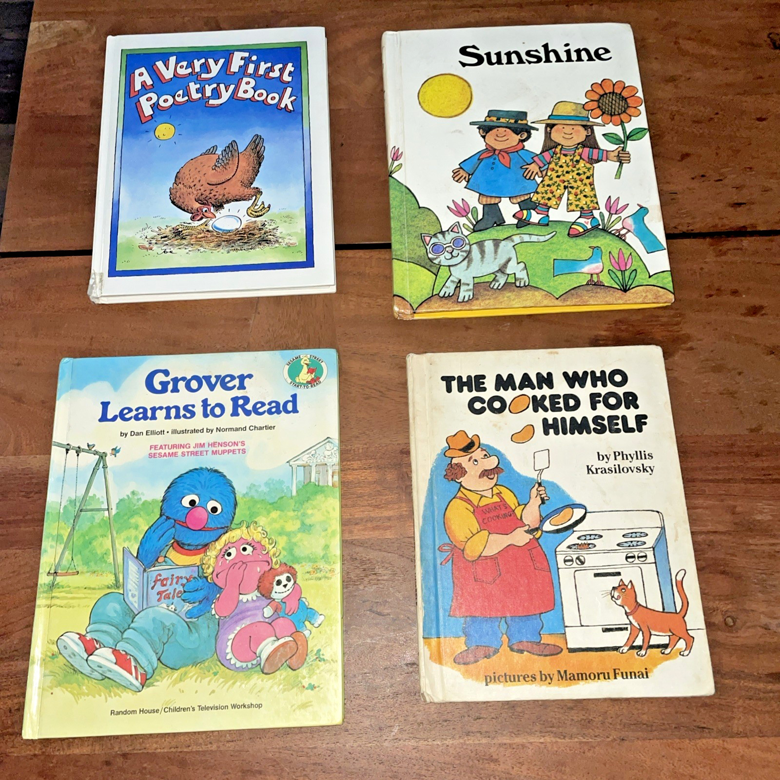 Rare Children’s Books 1980s Vintage Lot Of 4 Hardcover Bundle