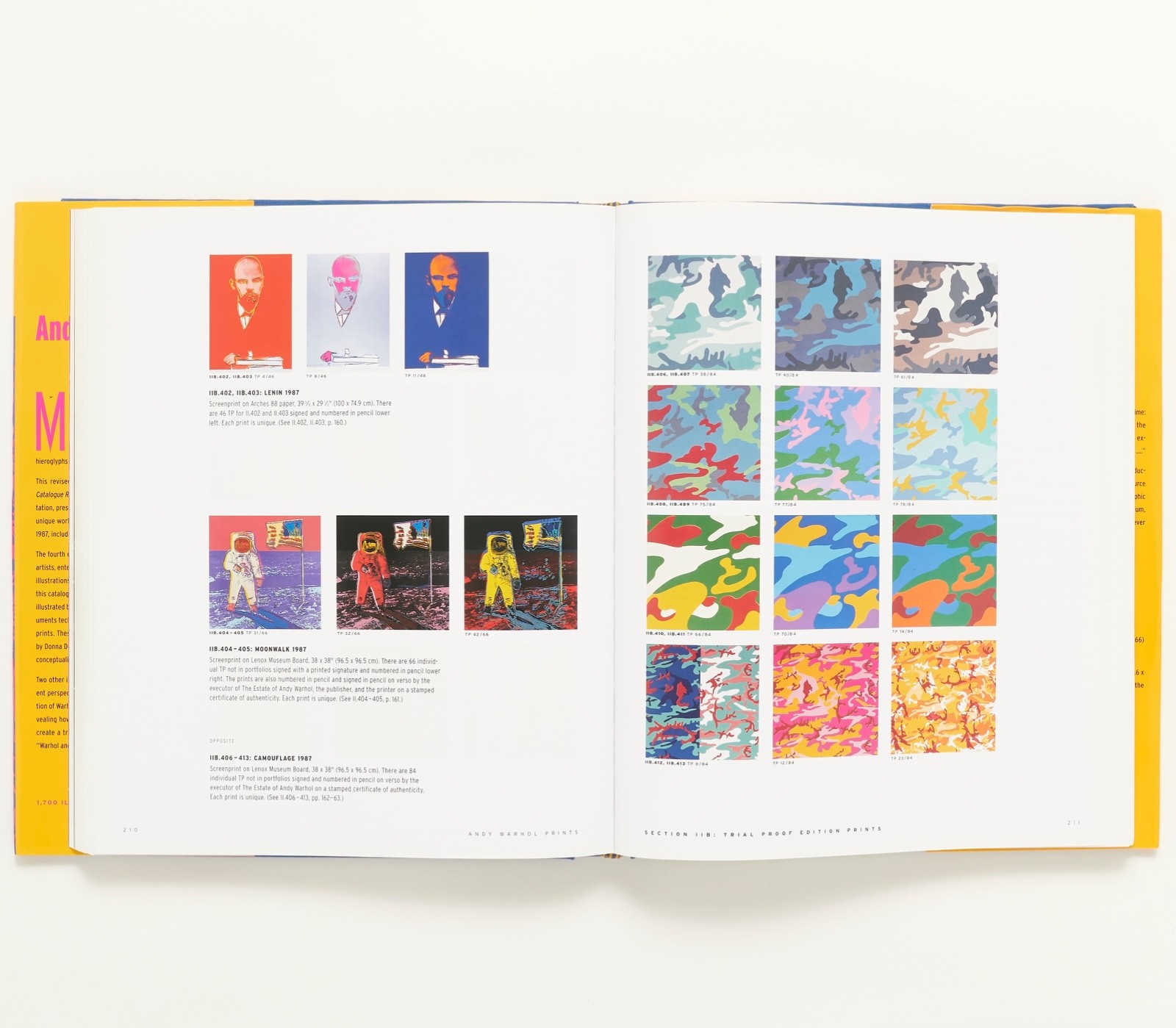 Andy Warhol Prints Catalogue Raisonne 1962-1987 – Feldman, Schellmann, Defendi