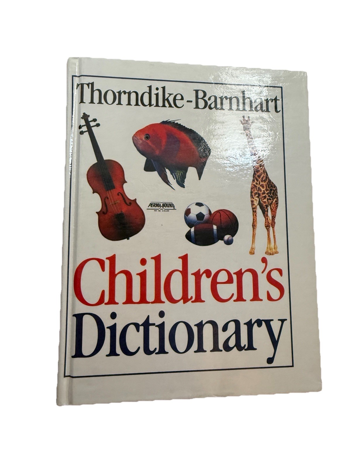 Vintage Thorndike Barnhart Junior Dictionary Children’s Reference Book 1999 90s