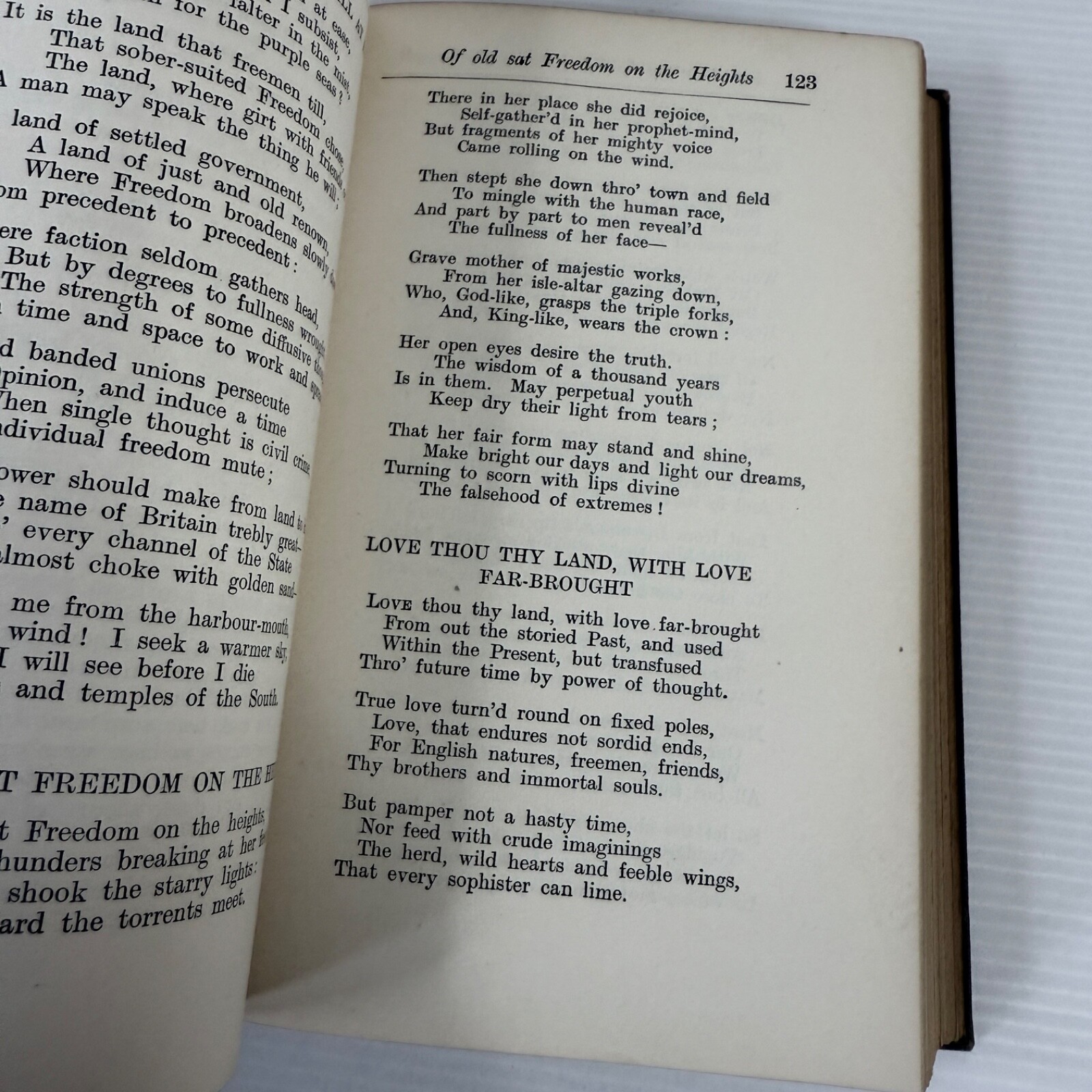 Poems Of Tennyson Oxford Ed. 1904 Henry Frowde Antique Hardcover Poetry Book