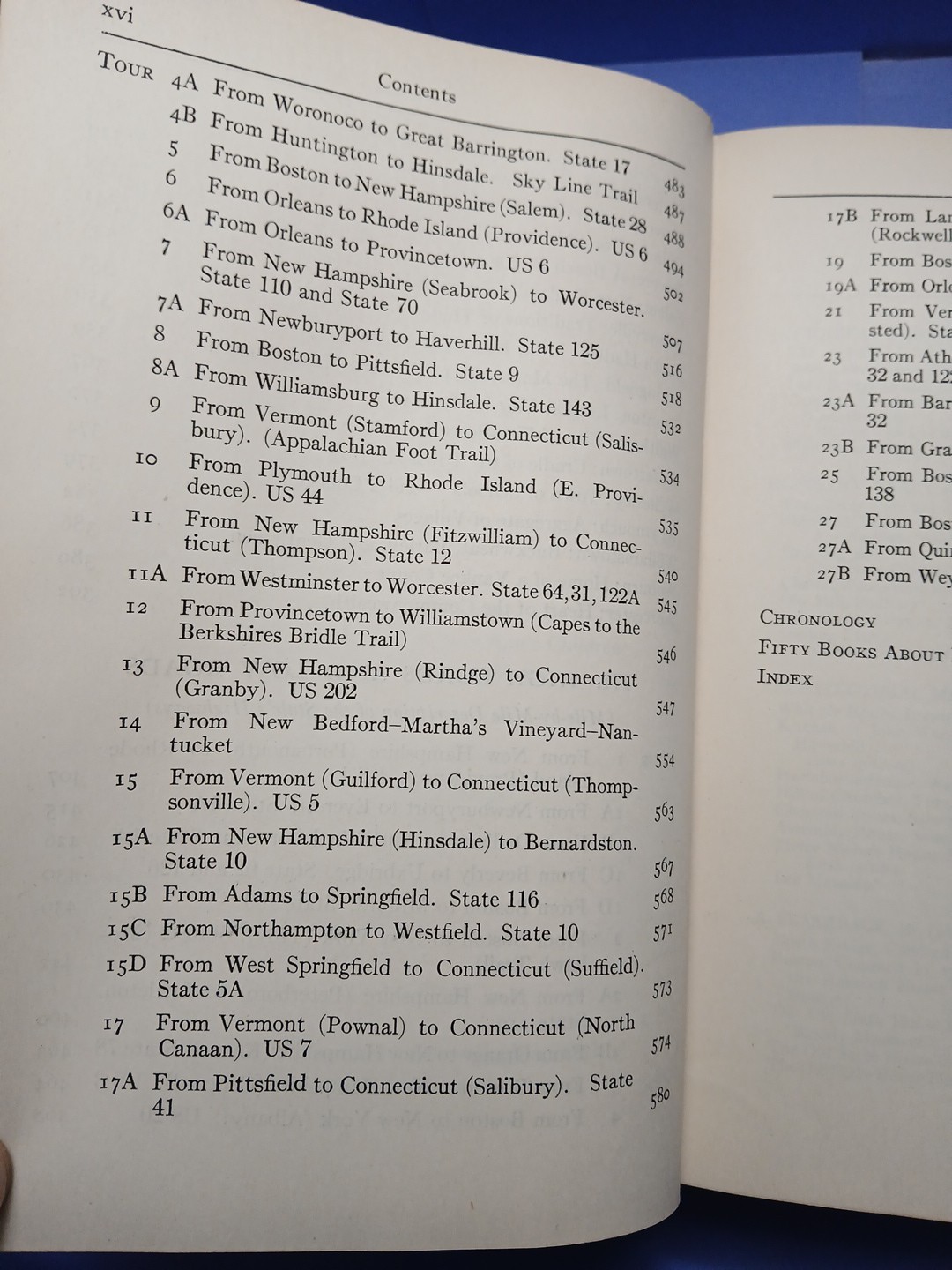 Massachusetts: A Guide to its Places and People (1937, Hardcover) with Map