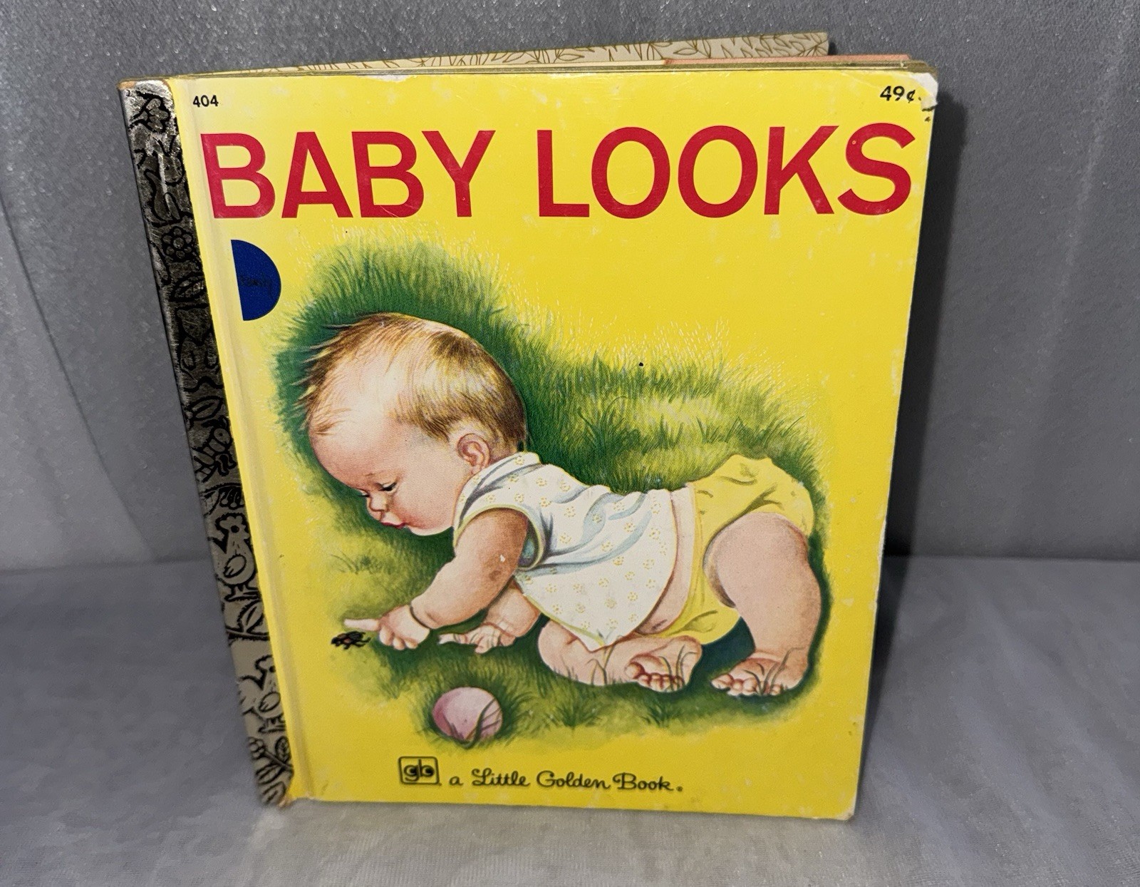 VINTAGE A Little Golden Book BABY LOOKS 404 Ester Wilkin RARE