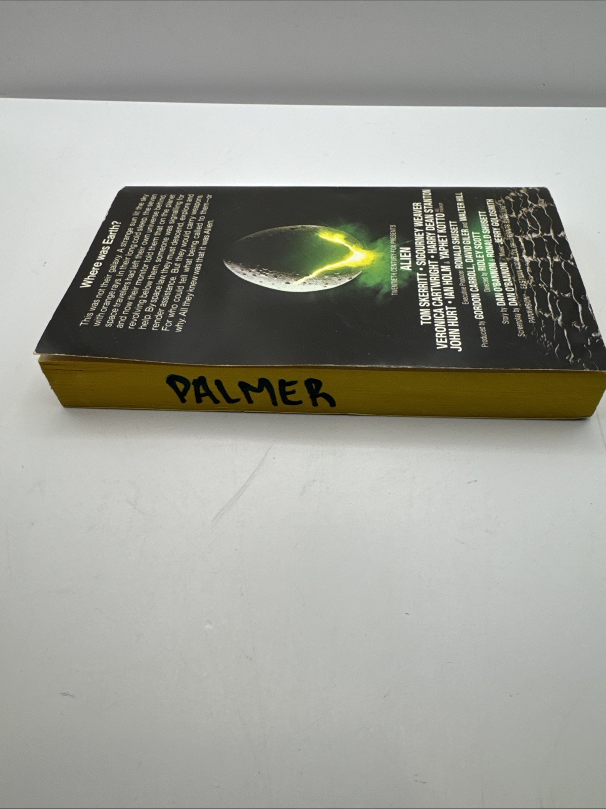 ALIEN Alan Dean Foster Warner Books 1st Paperback Scifi Horror 1979 I2