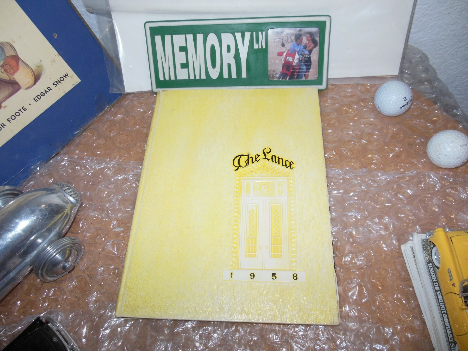 ORIGINAL 1958 ST. CATHERINE’S HIGH SCHOOL YEARBOOK/ANNUAL/RACINE, WISCONSIN