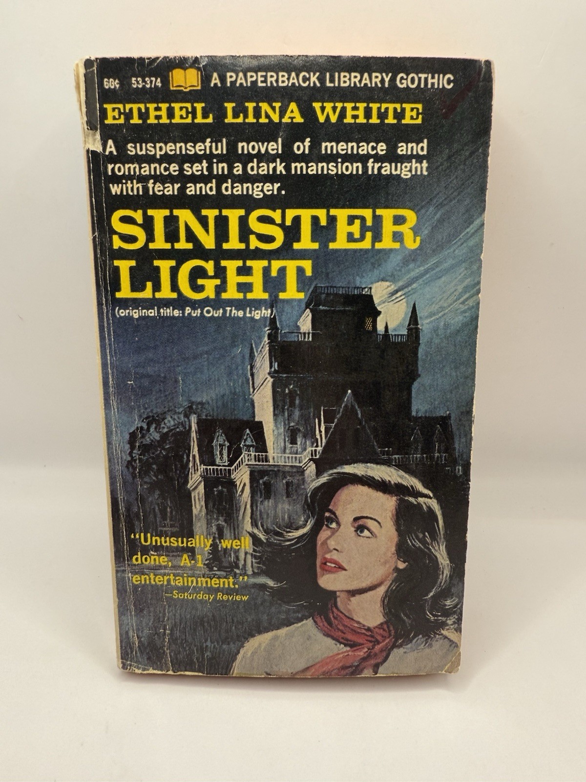 Sinister Light Ethel Lina White A paperback library Gothic Vintage