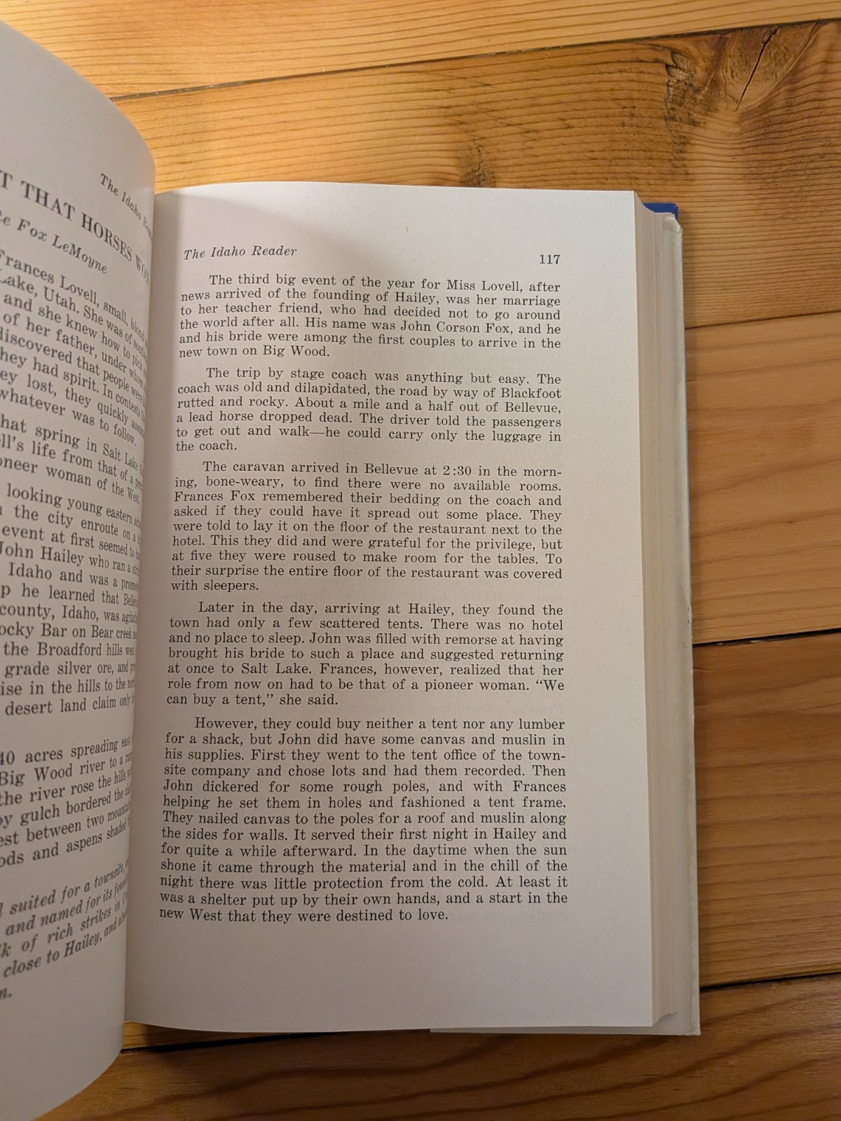 DOUBLE SIGNED Idaho Reader Grace Jordan 1st Ed 1963 Gov Senator Len Jordan Book