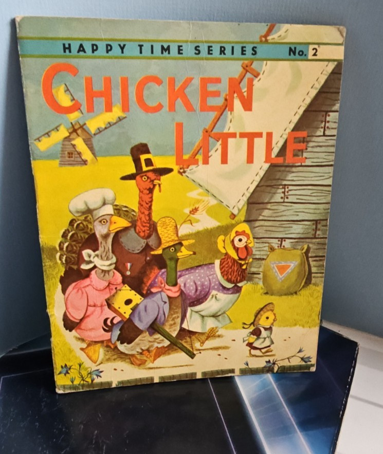 Chicken Little. Happy Time Series No2. Illustrations By Richard Scarry. 1962