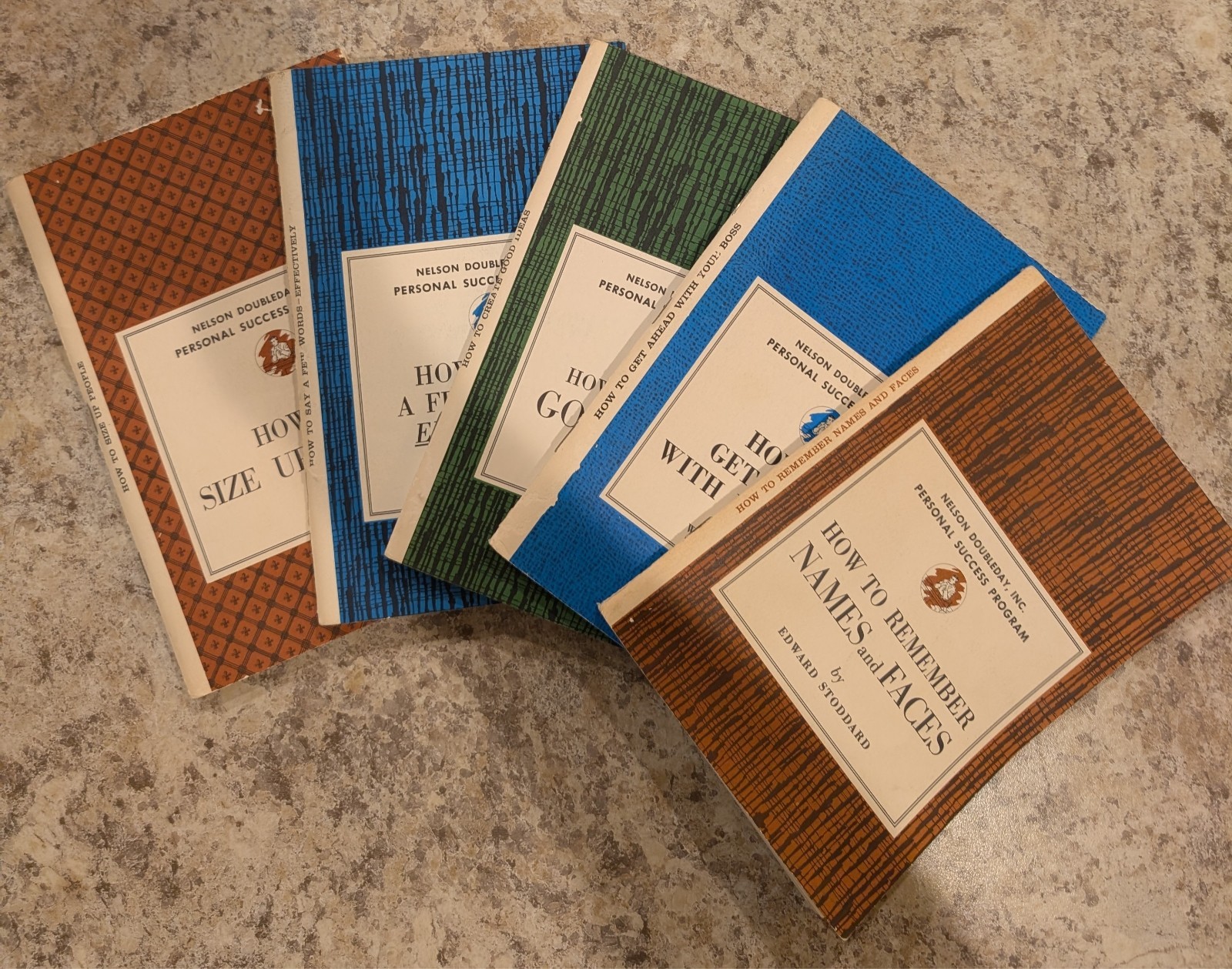 Lot of 5 Nelson Doubleday Inc. Personal Success Program Book/Booklets RARE!