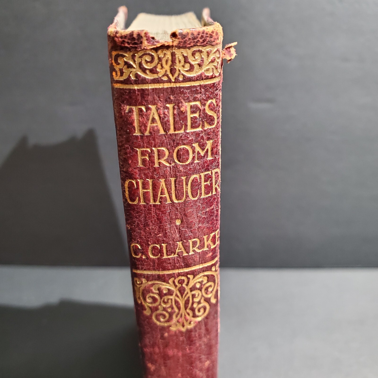 Tales From Chaucer C. Clarke Collins Great Britain London Glascow Antique 1900s