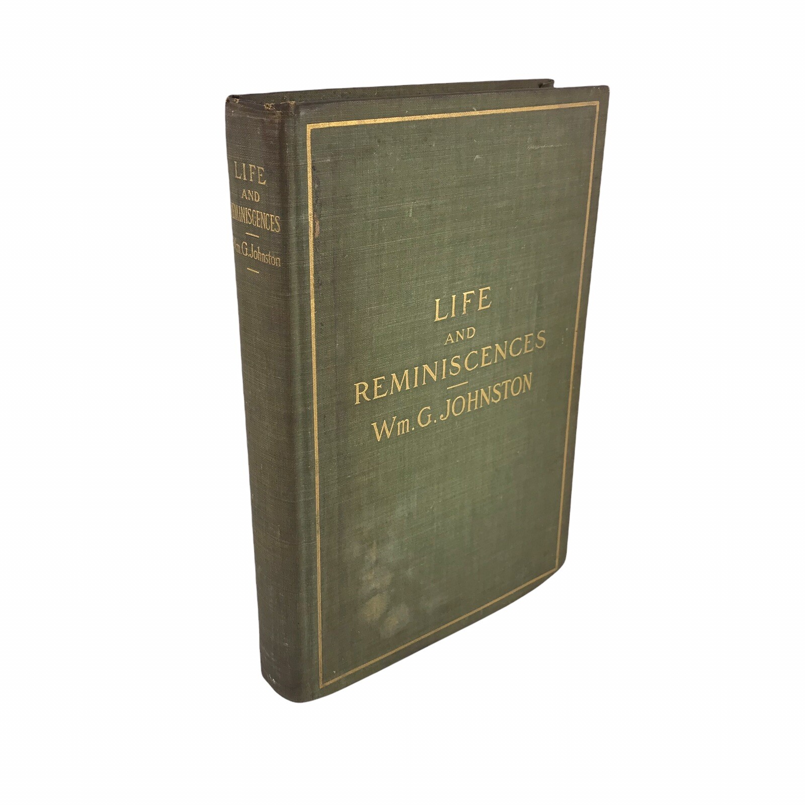 1901 Pittsburgh History Book Life And Reminiscences Wm. G. Johnson Hardcover
